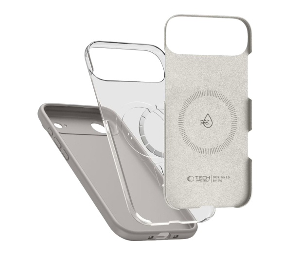 Tech-Protect Silicone Magsafe do Iphone 17 Air Stone Grey - 1359708 - zdjęcie 2